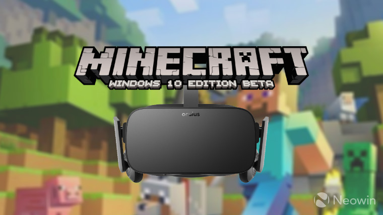 Microsoft updates Minecraft: Windows 10 Edition to support the Oculus Rift