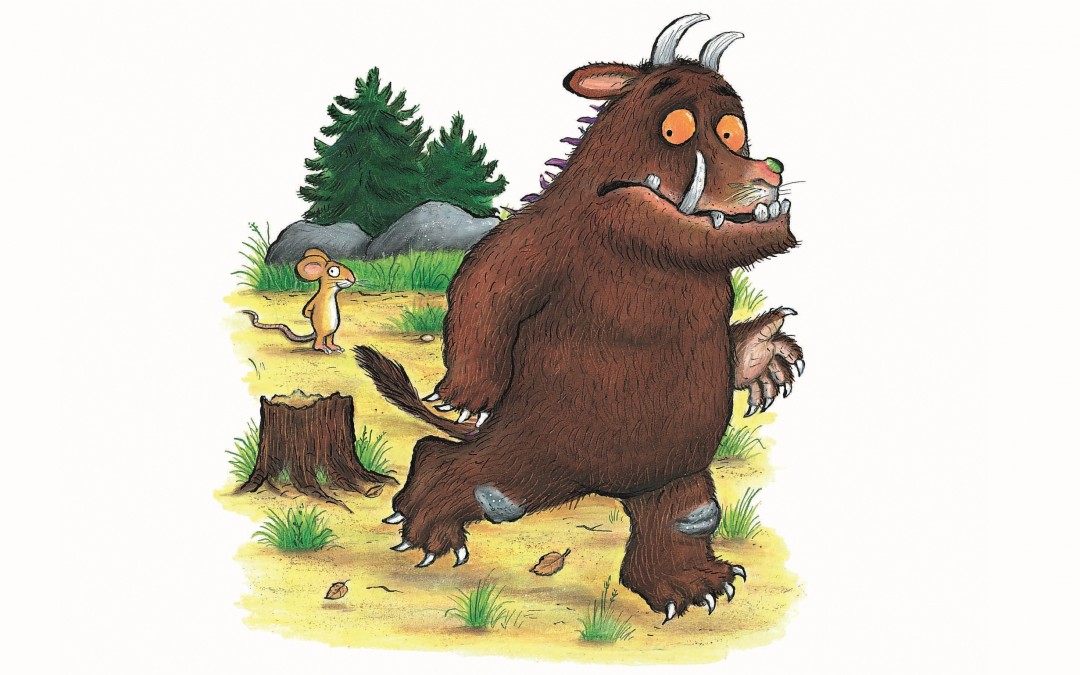 To get kids reading, the secret, you know, is to turn to the terrible Gruffalo