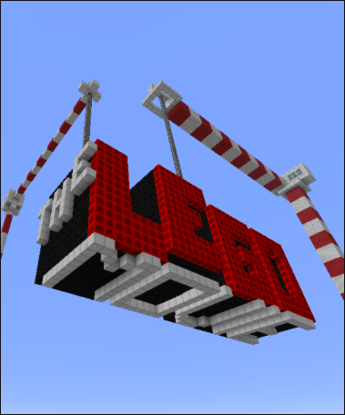 The Lego Movie poster is my favorite-Movie posters recreated in Minecraft