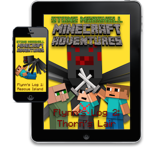 Stone Marshall Minecraft Adventure Books now available for iBooks