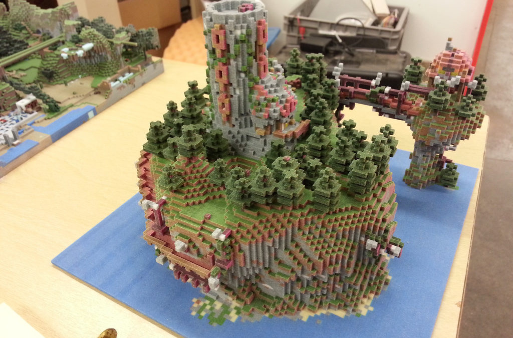 3D printing now in Minecraft’s beta update ‘Better Together’
