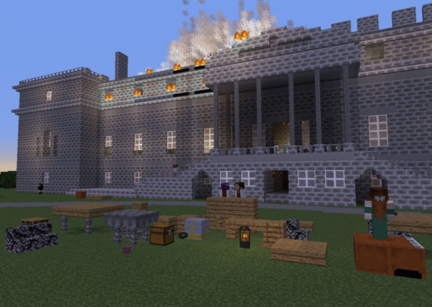 Minecraft maps Scotland’s past