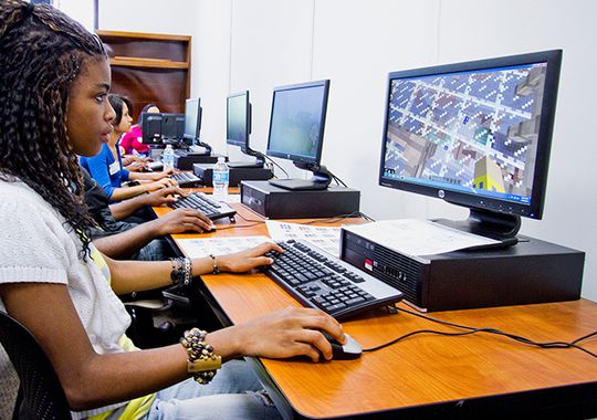 Building a future with Minecraft mania