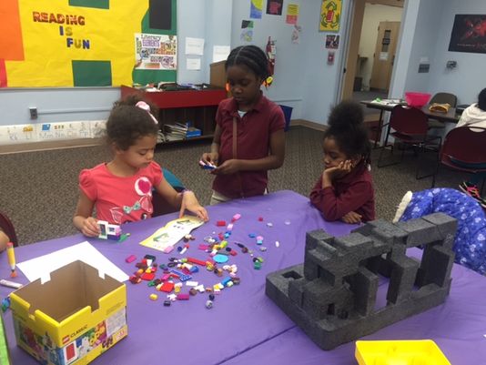 Fun with Minecraft at County Library