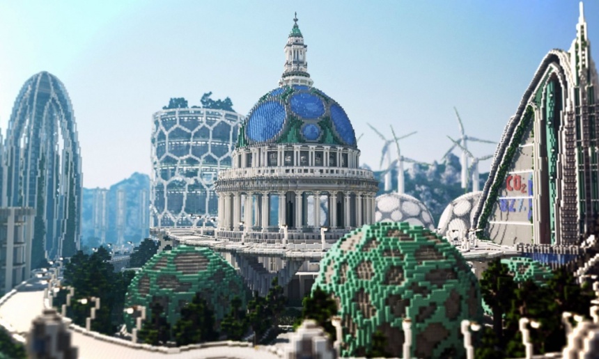 Climate Hope City: how Minecraft can tell the story of climate change