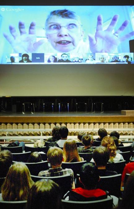 Minecraft video game melds with novel in school webinar