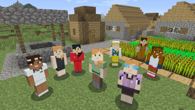 Minecraft adds free female avatar to console versions