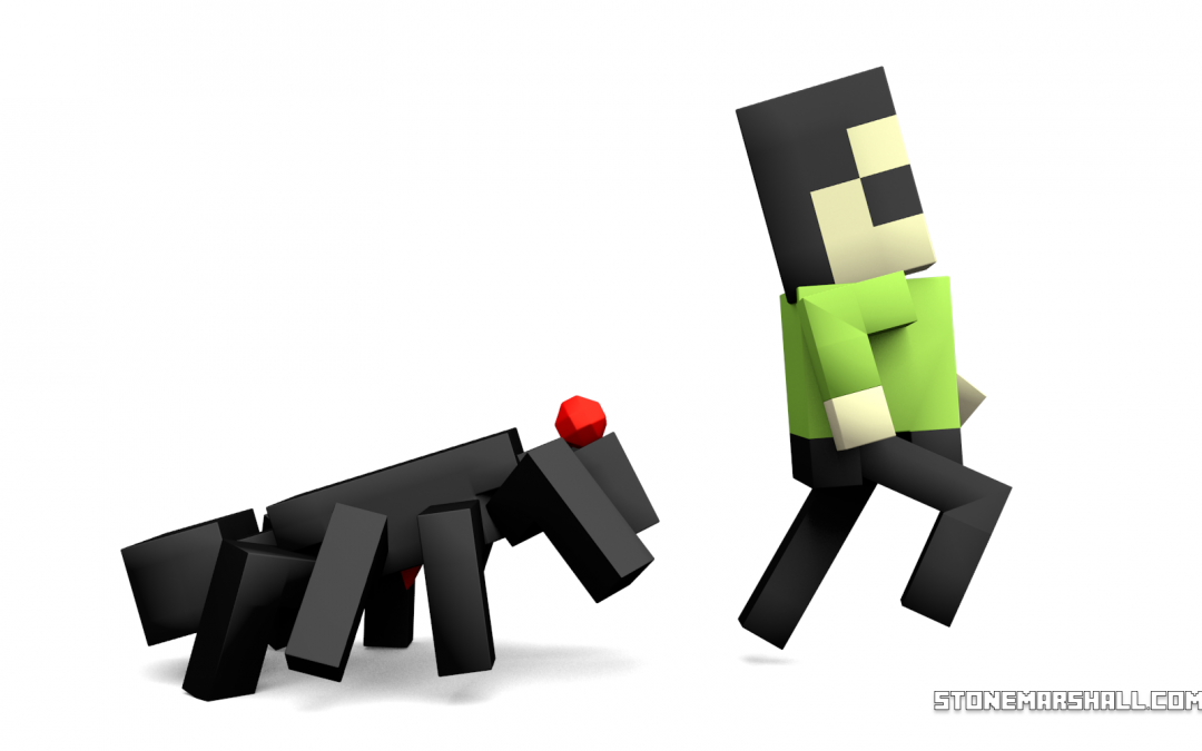 New illustrations: Thorn chasing Flynn.