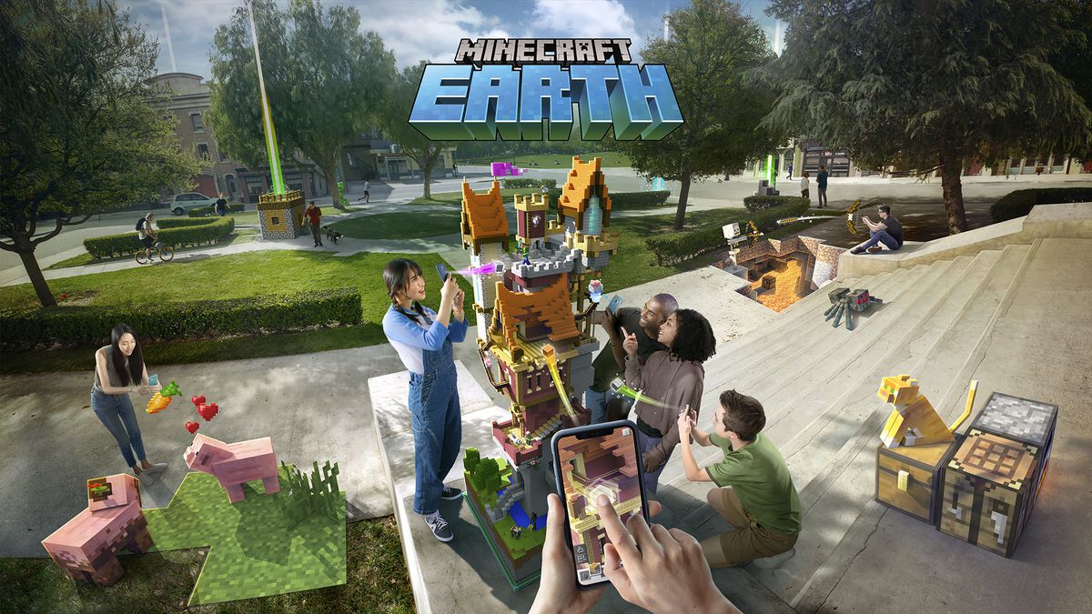 Minecraft Earth Closed Beta Opens In Seattle And London Stone