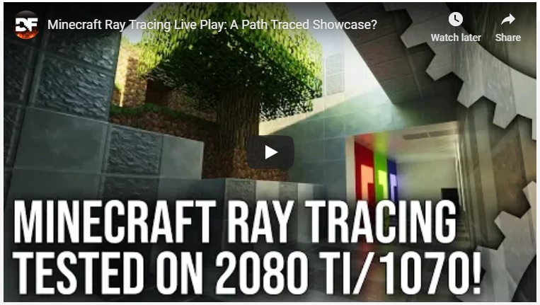 Watch this: 30-minute live play shows off Minecraft’s ‘ray tracing’ mod in all of its glory