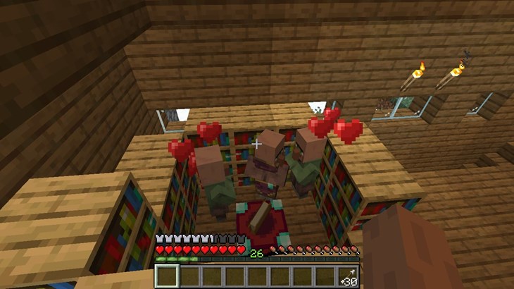 Minecraft Villagers are Working, Sleeping, and Breeding Inside Player Homes