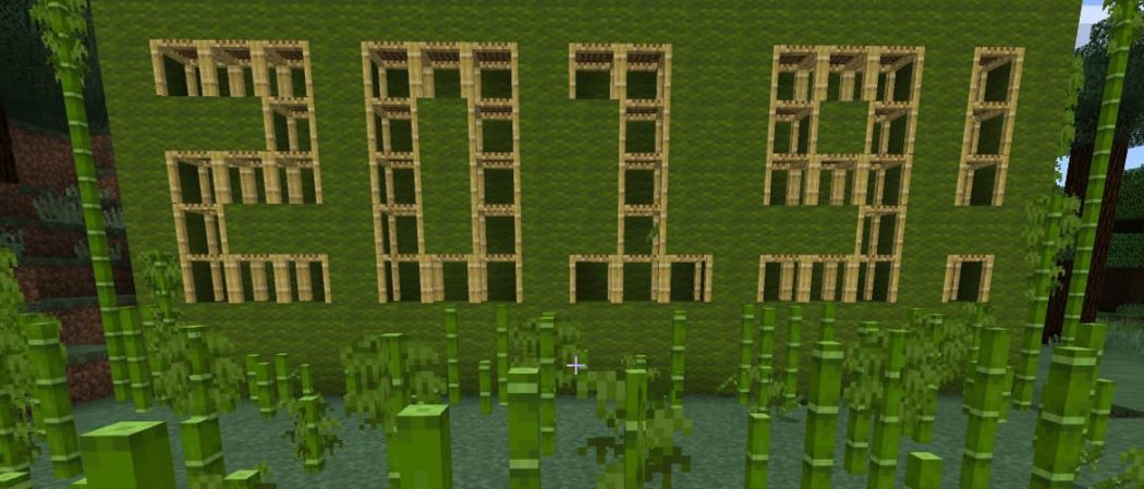 Minecraft.net wants to feature the panda update creations you build for 2019