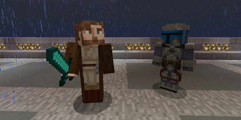Star Wars Prequel Skins Now Available for Minecraft: Console Editions