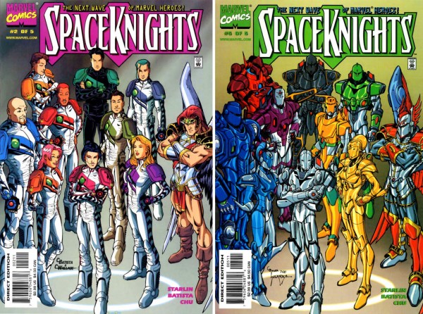Marvel To Publish A Rom-Less Space Knights Series?