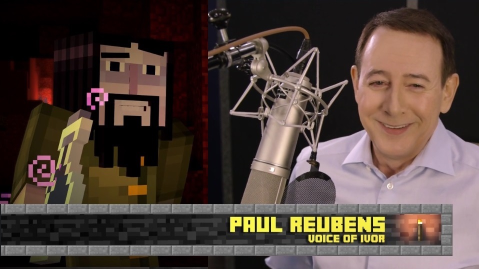 Paul Reubens Talks Voicing a MINECRAFT: STORY MODE Character (Exclusive)
