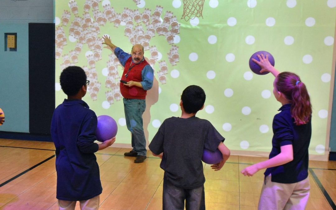 Gym class that’s like ‘stepping into a video game’