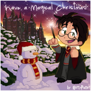 A Christmas message from Harry Potter!