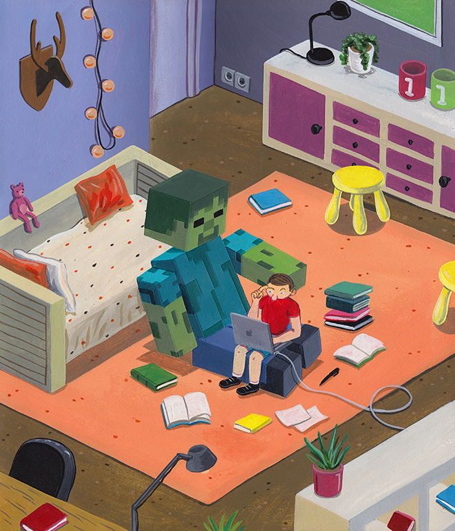 How Videogames Like Minecraft Actually Help Kids Learn to Read | WIRED