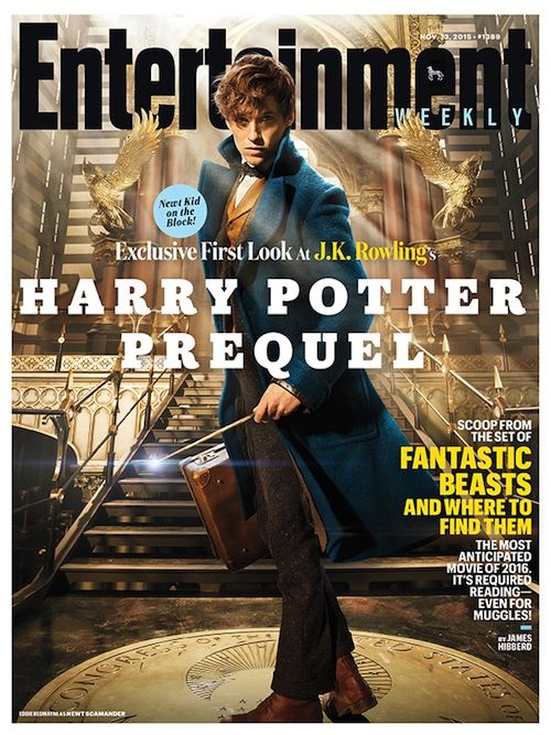 Eddie Redmayne stars in first images for Harry Potter spin-off Fantastic Beasts