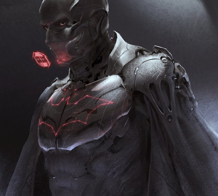 High Tech Batman Character Design by Ryan Hong