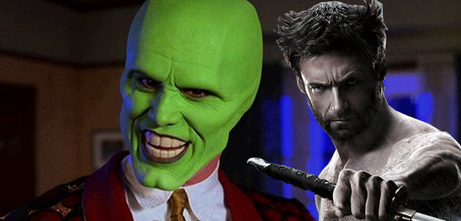 Hugh Jackman Mimics The Mask, Jim Carrey Responds As Wolverine