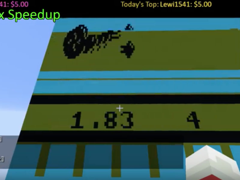 Atari 2600 emulator in Minecraft helps tie a world record — at 1 frame ...