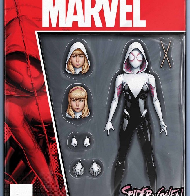 Marvel Action Figure Variant Covers with Spider-Gwen, Doctor Strange, Venom and More