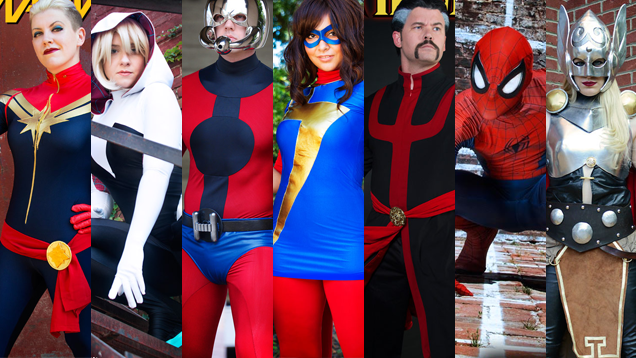 20 Marvel Variant Comic Covers Featuring Cosplayers