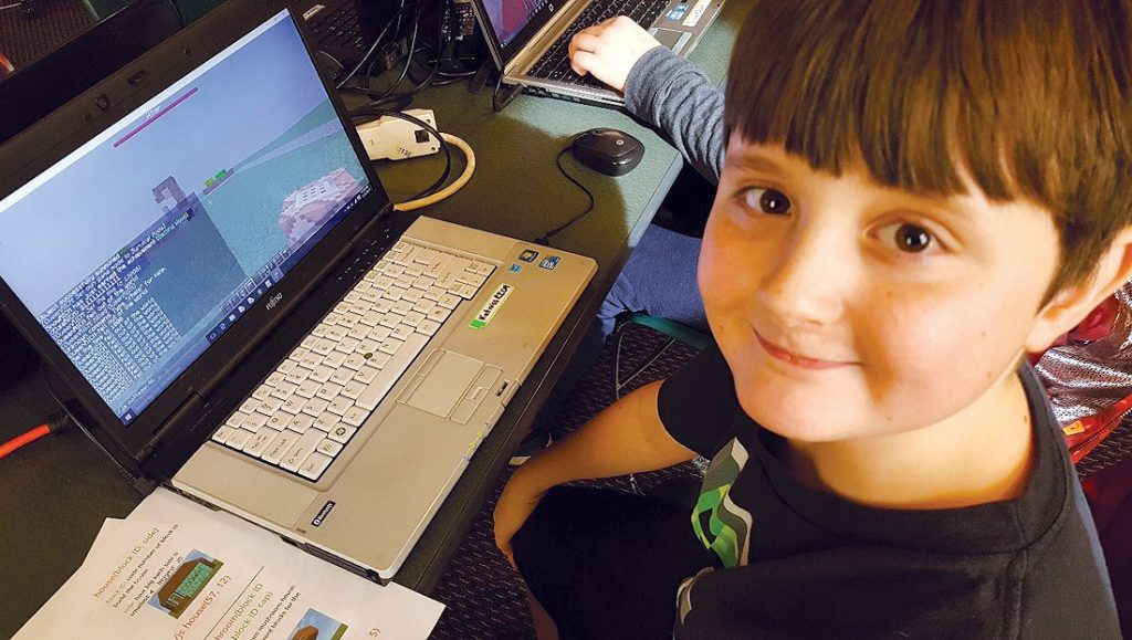 Summon the Ender Dragon: Coding with Minecraft