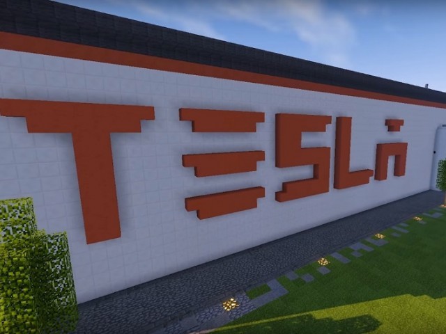 Lithuania builds Tesla factory with Minecraft