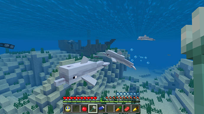 Minecraft Update Aquatic Phase One Available Now