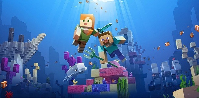 Minecraft’s Update Aquatic Pre-Release Available for Java Edition