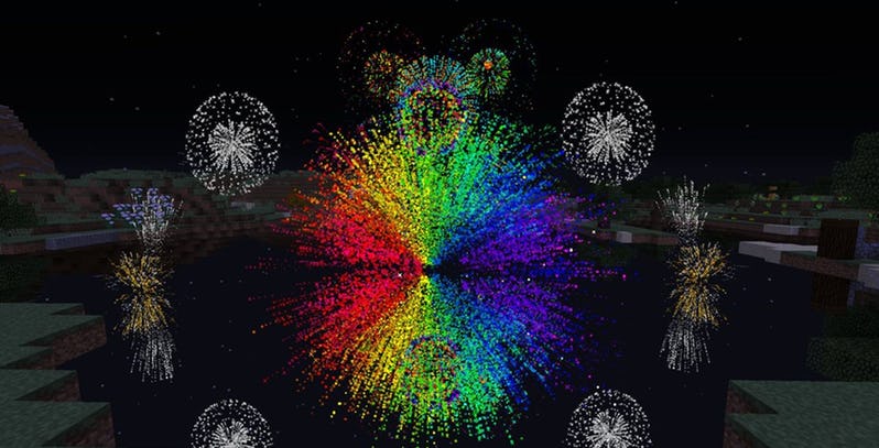 Minecraft: A Guide On How To Make Fireworks