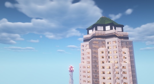 Downtown Des Moines recreated with stunning detail in video game Minecraft by a local high schooler