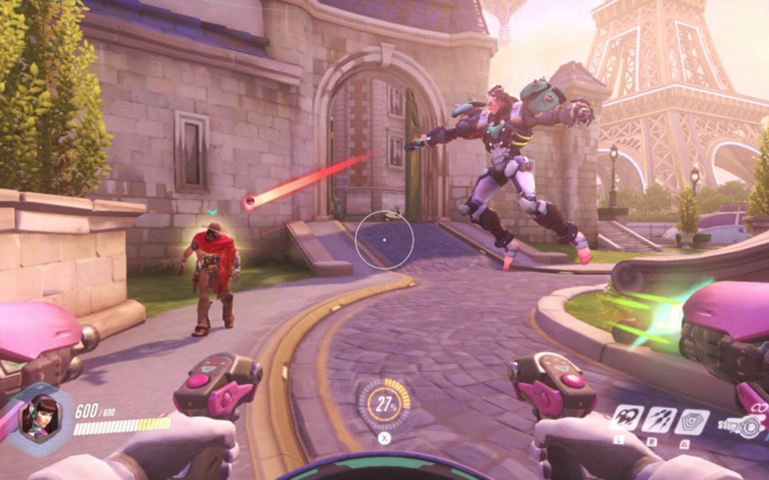 Overwatch meets Minecraft in amazing map recreation