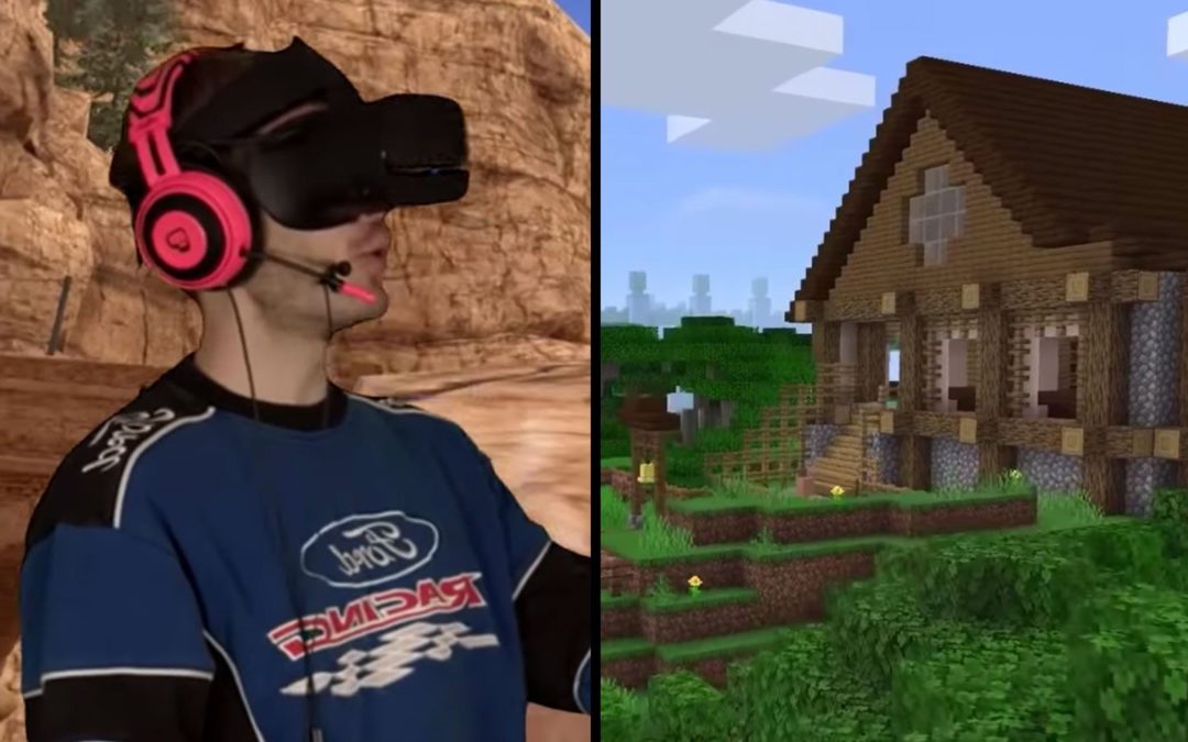 PewDiePie trolls fans with 4K “Minecraft” VR video