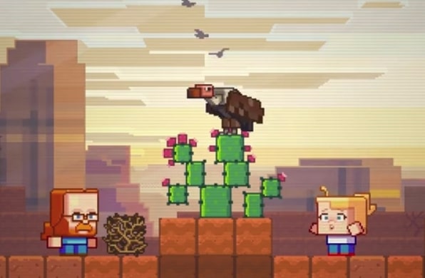 Minecraft’s Badlands biome will get tumbleweed and vultures if it wins MineCon vote