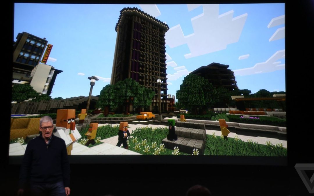 Microsoft is bringing Minecraft to the Apple TV