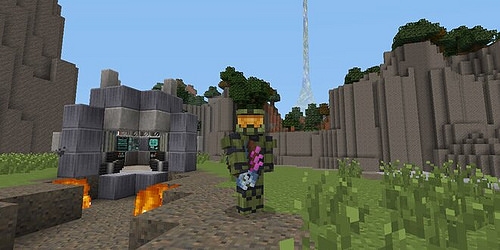 ‘Minecraft’ Updates & Gameplay: Game Getting New DLC Featuring ‘Halo 5’ Character Skins