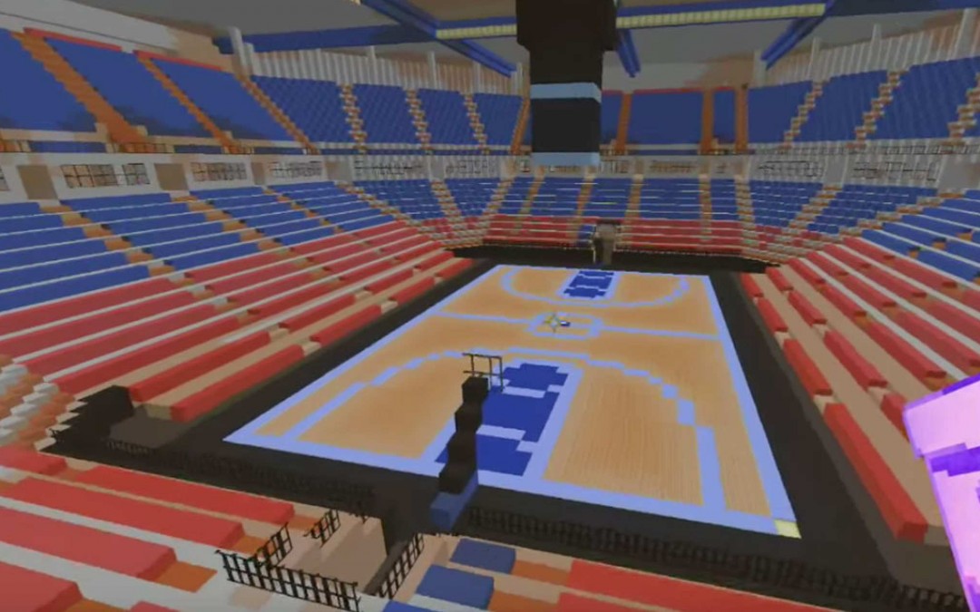 Fan Creates Sleep Train Arena in Minecraft