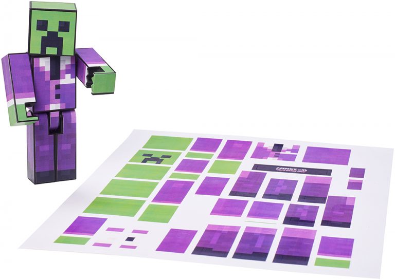 Mattel teams with Minecraft to deliver 3D printed skins, available at ...