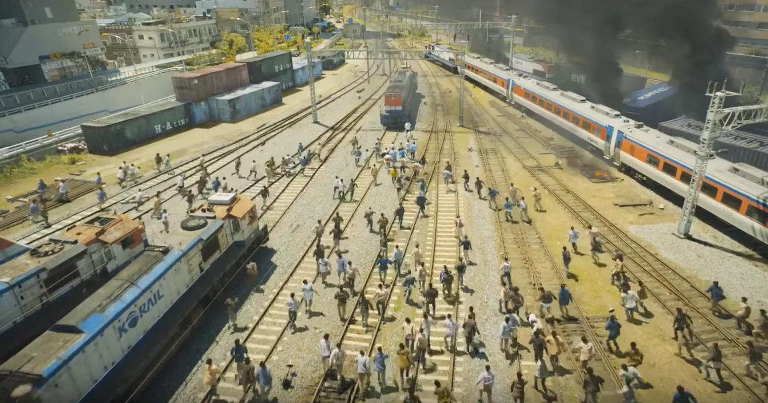 Lego train online to busan