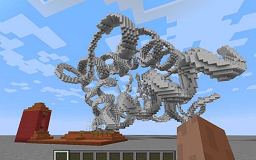 Molecules meet Minecraft in a world built for science class