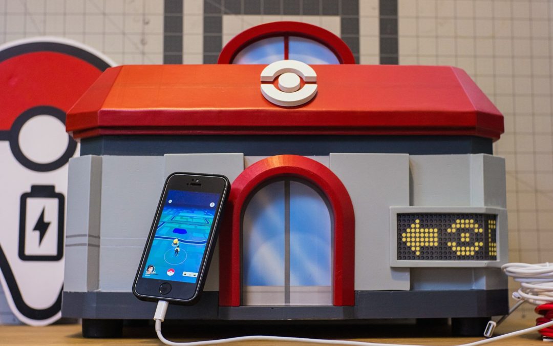 This Minecraft artist loves Pokémon Go so much, he built the most vital accessory for the game ever