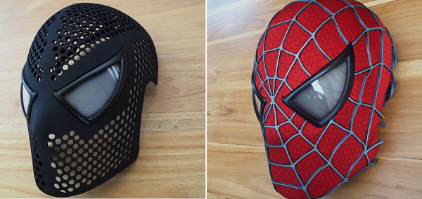 Video: Make Your Own 3D Printed Spider Man Mask