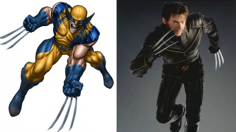How movie characters should look according to the comics